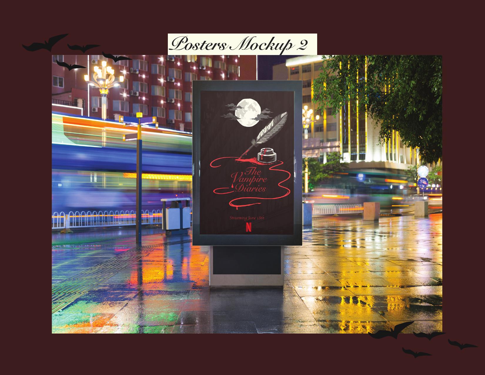 Vampire Diaries campaign — spread